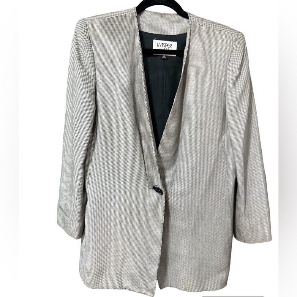 Vintage houndstooth jacket